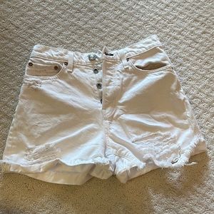 Rag and bone jean shorts high wasted 26